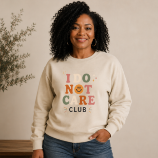 I Do Not Care Club™ Unisex Crewneck Sweatshirt