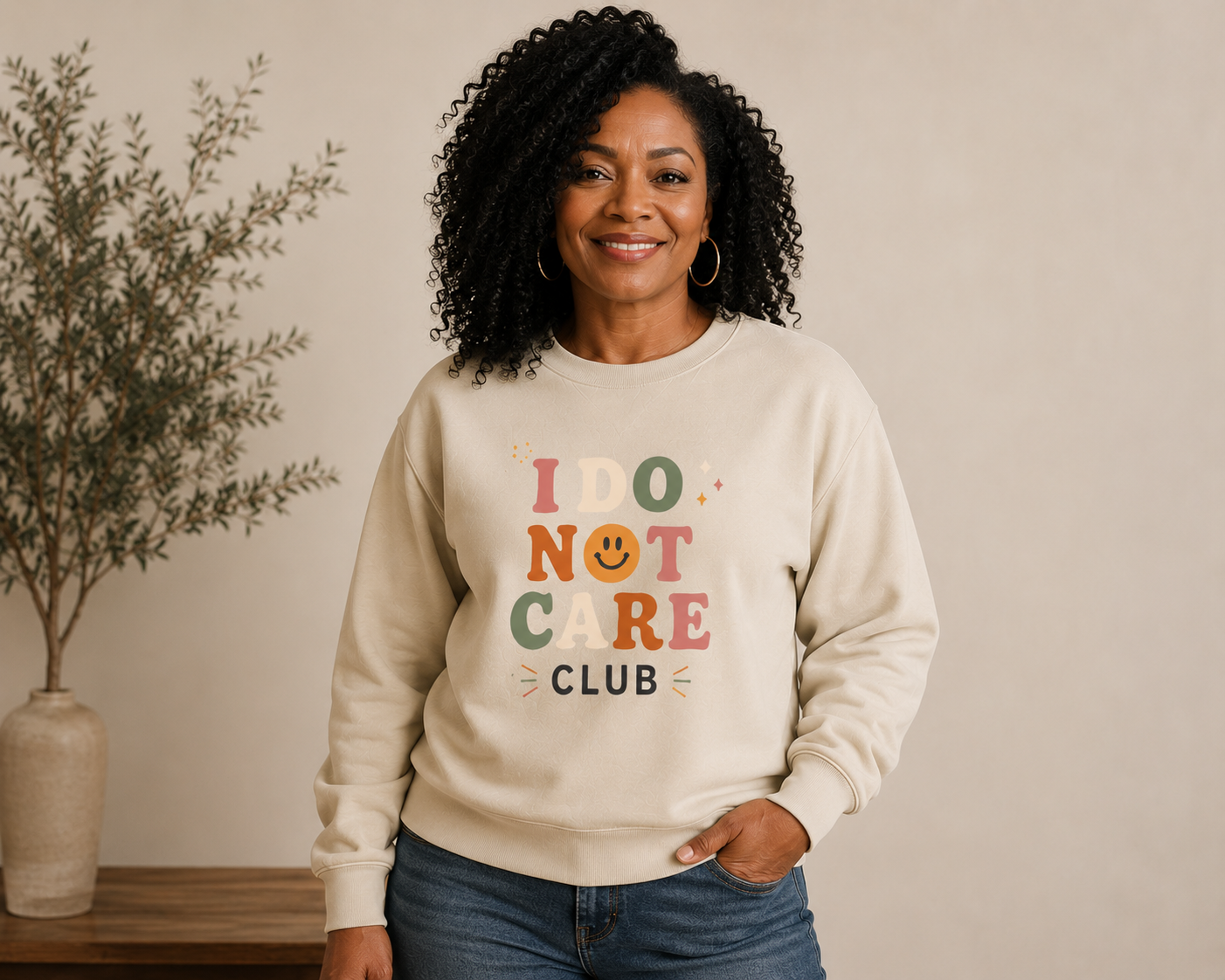 I Do Not Care Club™ Unisex Crewneck Sweatshirt