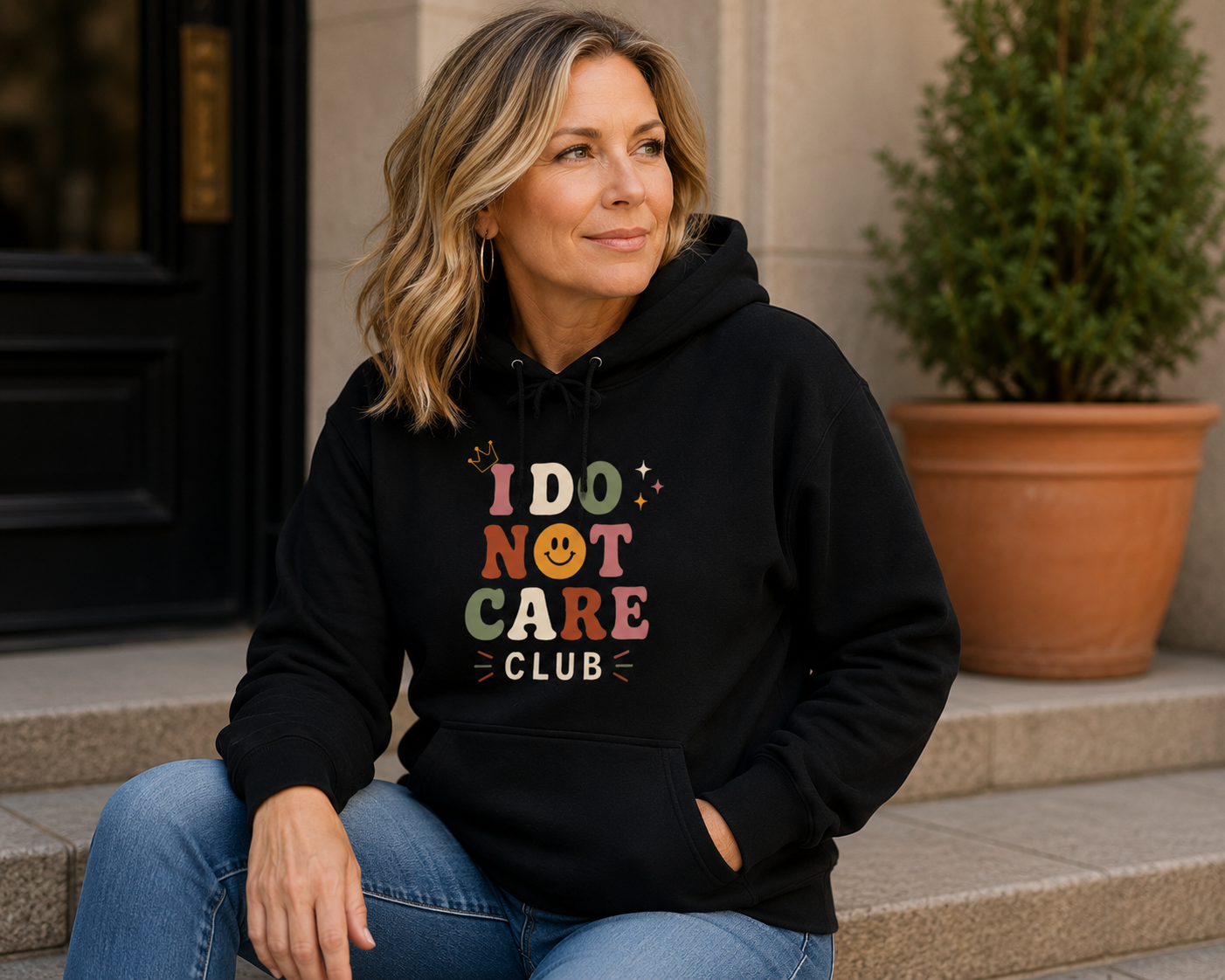I Do Not Care Club™ Unisex Hoodie