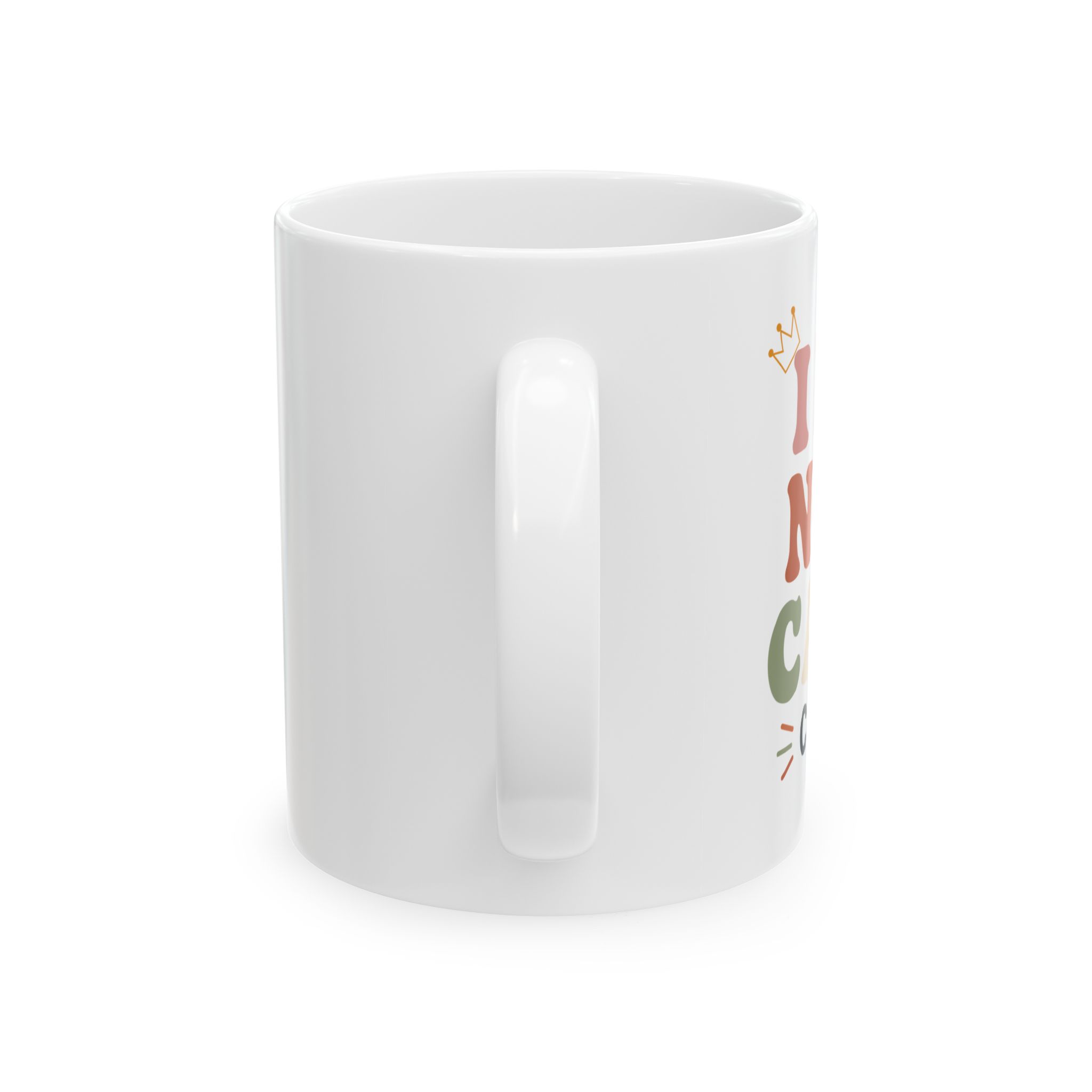 I Do Not Care Club Ceramic Mug — Funny Retro Typography Coffee Cup (11oz) - Image 3